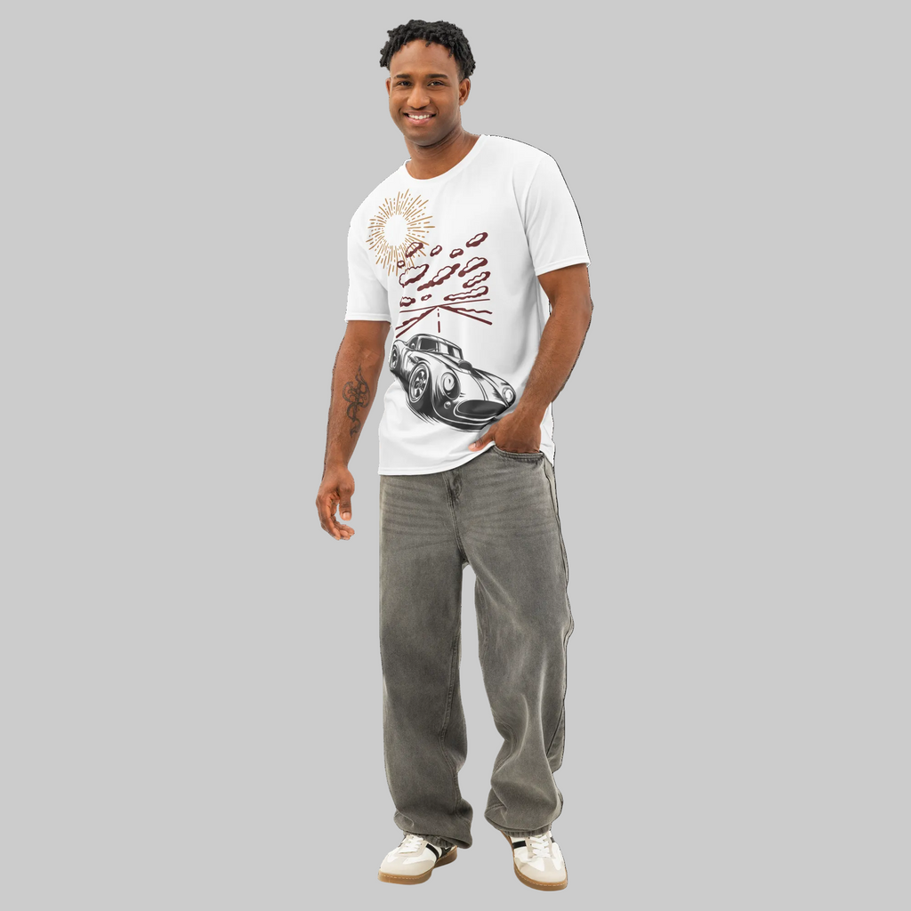 Men’s midweight and soft cotton crew neck t-shirt