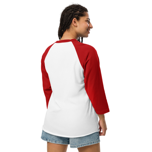 3/4 sleeve baseball raglan shirt