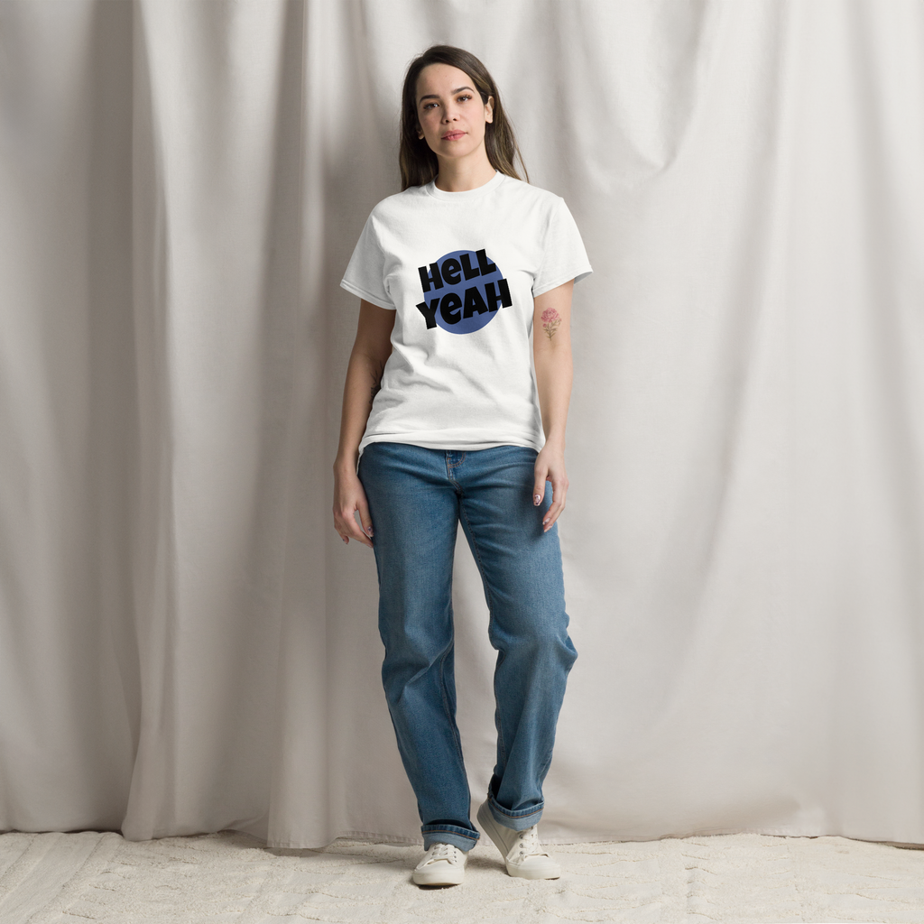 100% cotton Unisex classic tee