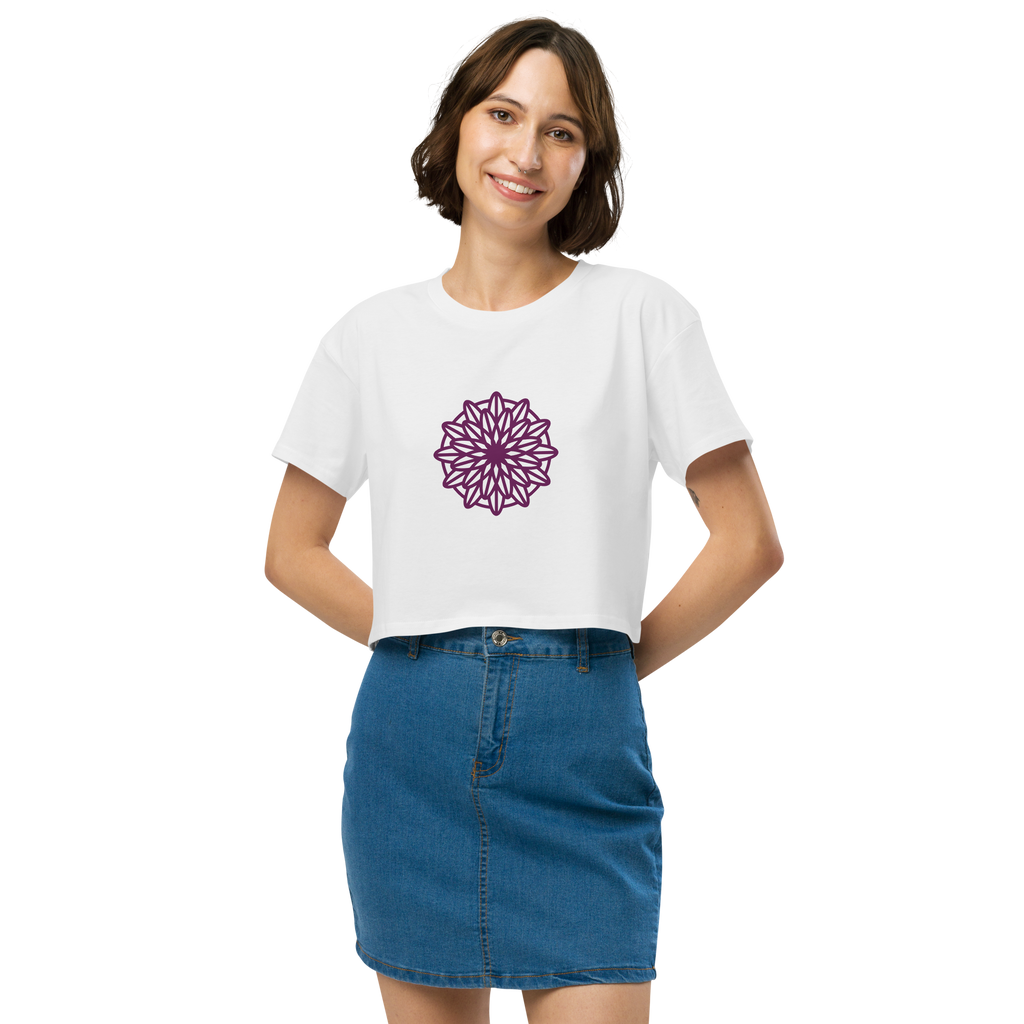 Pre-shrunk crop top