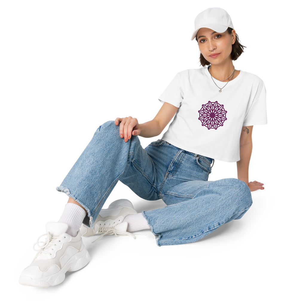 Pre-shrunk crop top