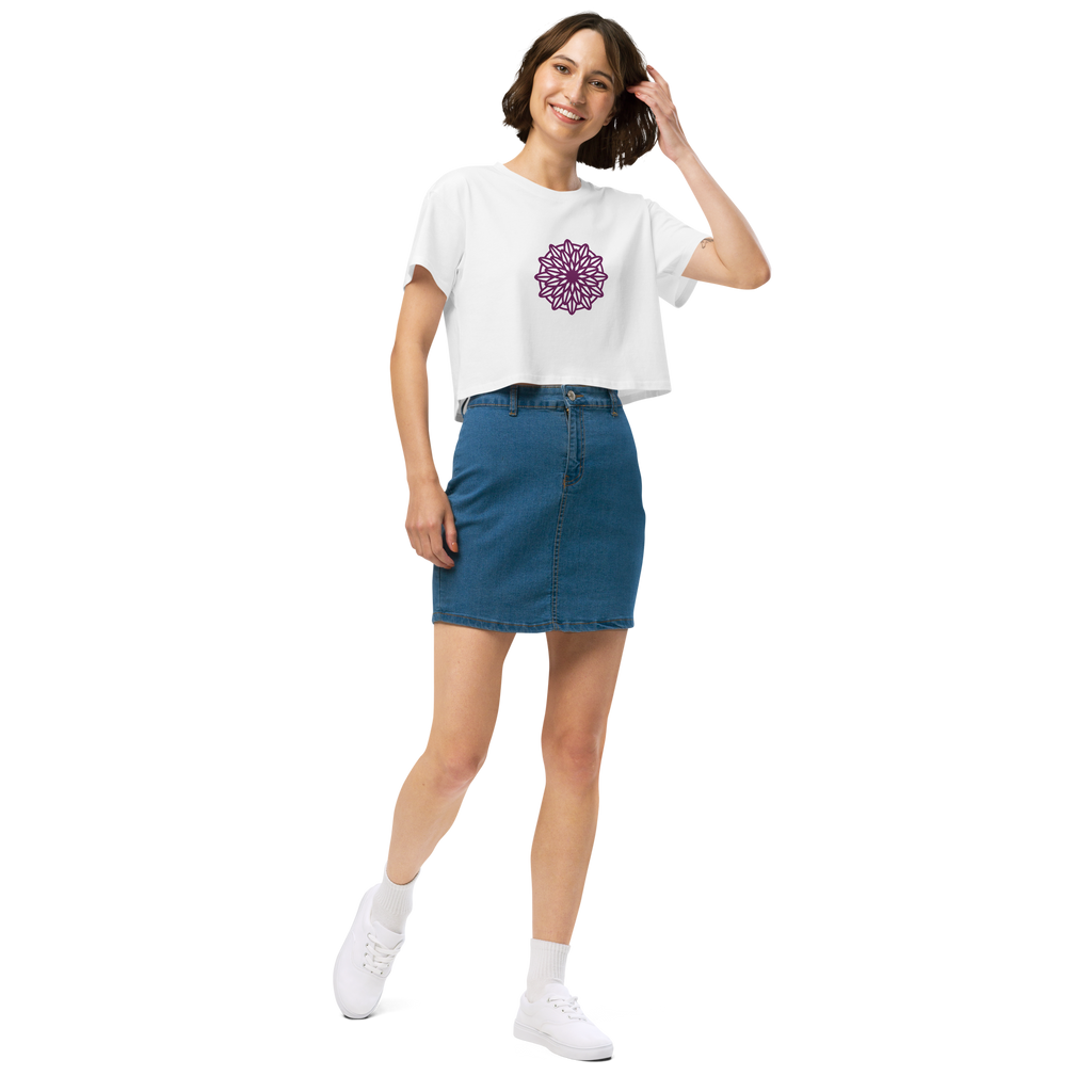 Pre-shrunk crop top