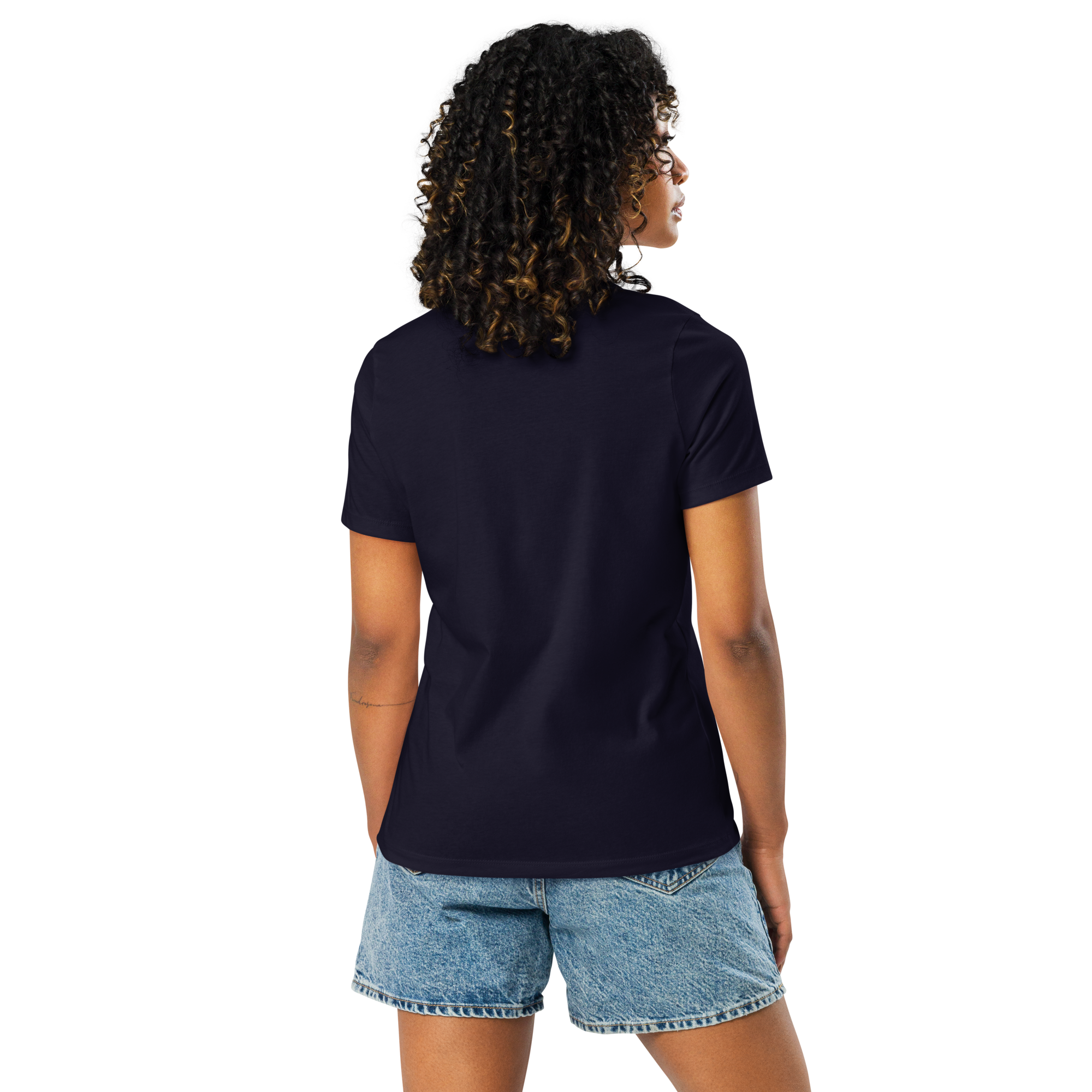 Damen-T-Shirt mit legerer Passform: This Mom Stands on Business